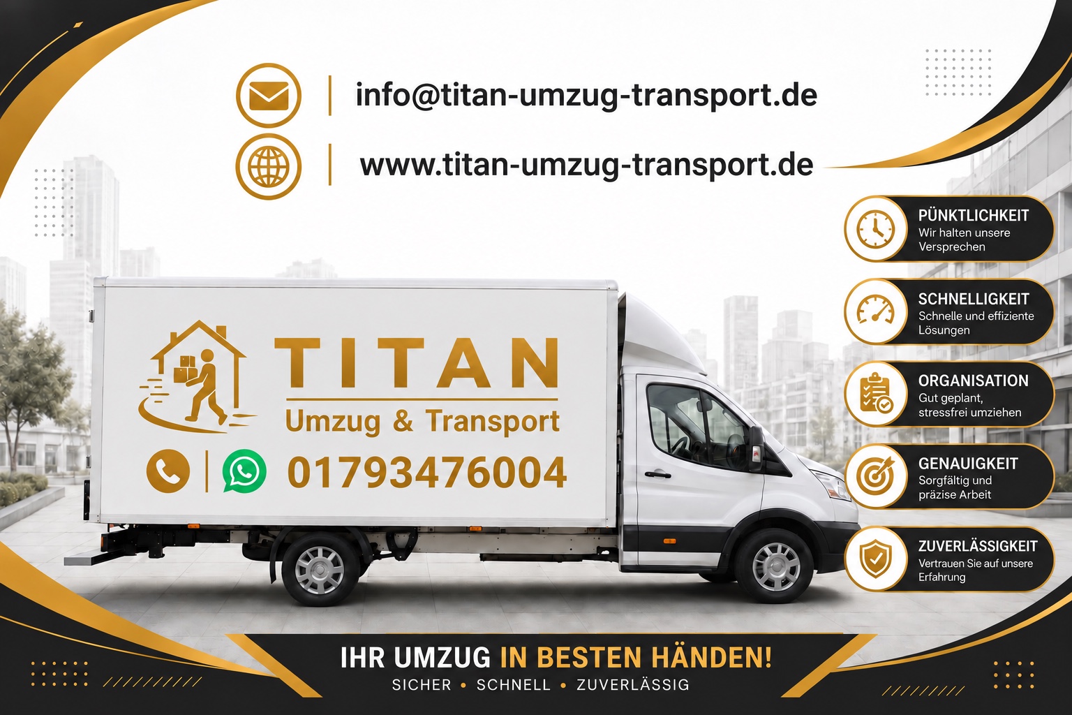 TITAN Umzug & Transport – Umzüge und Transporte in NRW und deutschlandweit